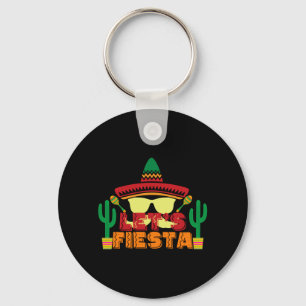 Porte-clés Chemise de fête Cinco De Mayo Faisons la fête mexi