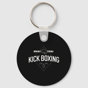 Porte-clés Chemise de kickboxing Muay Thai Boxer Arts martiau