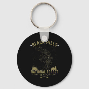 Porte-clés Chemise de la forêt nationale de Black Hill, Dakot