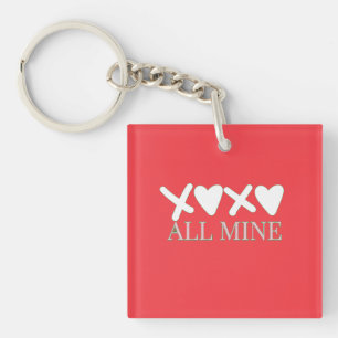 Porte-clés Chemise de la Saint-Valentin TOUTE À MOI XOXO - Co