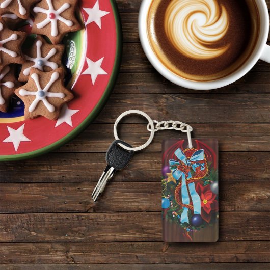 Porte-clés Chemise de Noël Red Dragon