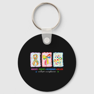 Porte-clés Chemise de prise de conscience et d'acceptation de