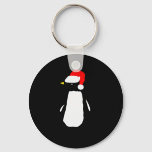Porte-clés Chemise de pyjama pingouin de Noël