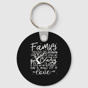 Porte-clés Chemise de réunion de famille 2025 Famille Réunion