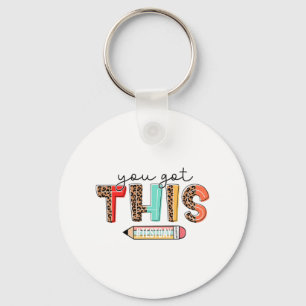 Porte-clés Chemise D'Enseignant De Jour Vous Avez Ce Cadeau P