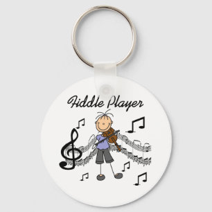Porte-clés Chemise et Cadeaux pour Fille Joueuse de Violon à