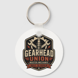Porte-clés Chemise homme avant et arrière Gearhead Union Mech