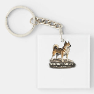 Porte-clés Chemise Lundehund norvégien – Auditeur sélectif