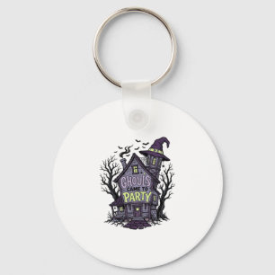 Porte-clés Chemise Maison Hantée Mignonne Soirée Halloween Dé