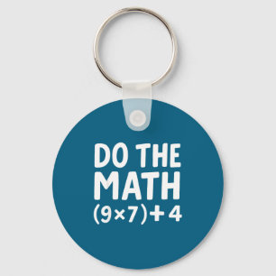 Porte-clés Chemise Math 67 Mème Six Sept