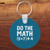 Porte-clés Chemise Math 67 Mème Six Sept (Recto)