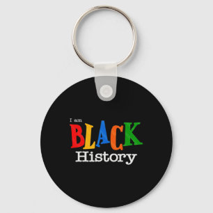 Porte-clés Chemise Mois de l'histoire des Noirs Vintage Fist