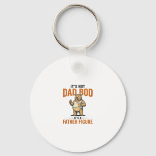 Porte-clés Chemise Ours Bière Figure Paternelle Drôle de Papa