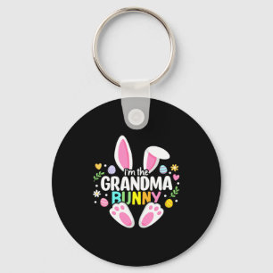 Porte-clés Chemise Pâques Grand-mère Lapin Nana Joyeux