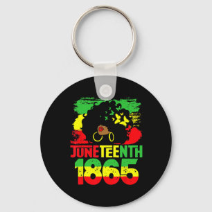 Porte-clés Chemise pour femmes Juneteenth Noir Américain Afri
