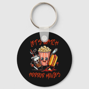 Porte-clés Chemise pour hommes drôles d'Halloween pour regard