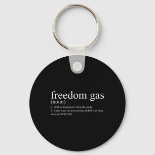 Porte-clés Chemise Sarcastique Définition Liberté Gaz Drôle P