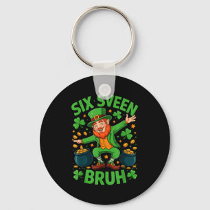 Porte-clés Chemise Six Seven Bruh 67 Chemise Drôle Saint-Patr