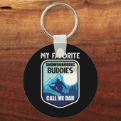 Porte-clés Chemise Snowboard My Favoris Snowboard Buddies C (Recto)