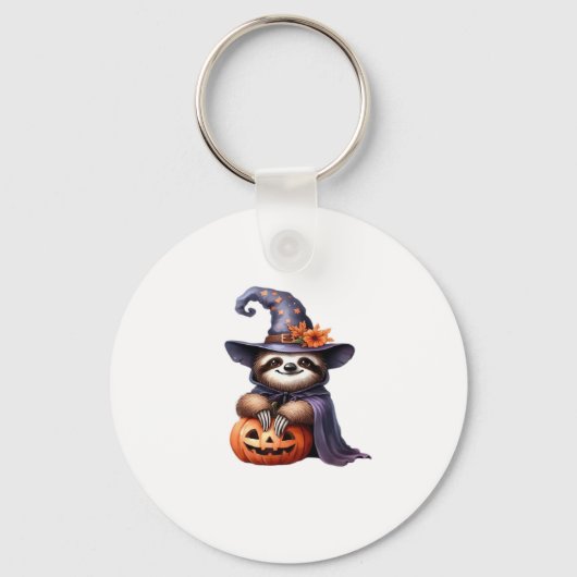Porte-clés Chemise T classique Sloth Halloween (Recto)