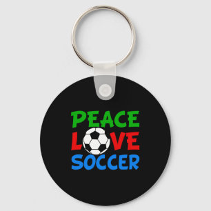 Porte-clés Chemise T-shirt Enfants Mignons Football Amour Pai
