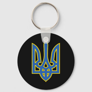 Porte-clés Chemise Trident ukrainienne Tryzub Armée ukrainien
