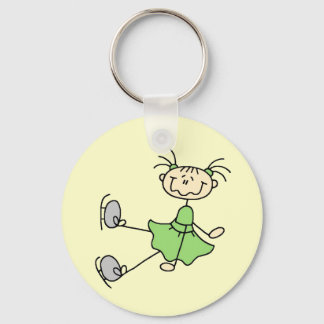 Porte-clés Chemise verte Figure Patinage Tshirts et cadeaux