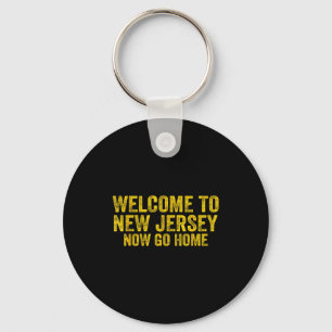 Porte-clés Chemise Vintage Bienvenue dans le New Jersey Maint