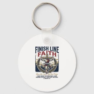 Porte-clés Chemise Vintage Jésus courant Marathon Graphique C
