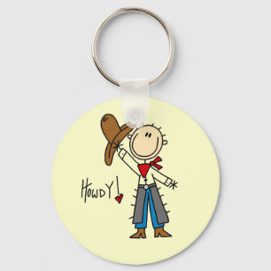 Porte-clés Chemises Cowboy Howdy et Cadeaux