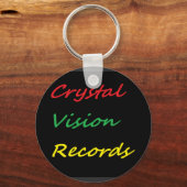 Porte-clés chemises crystal vision records (Recto)