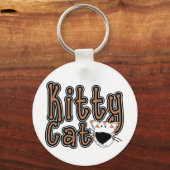 Porte-clés Chemises et cadeaux Cute Kitty Cat (Recto)