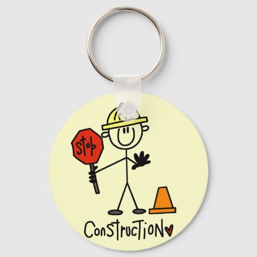 Porte-clés Chemises et Cadeaux de Construction de Base (Recto)