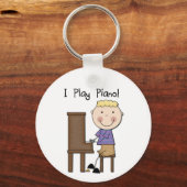 Porte-clés Chemises et cadeaux de Piano Player (Recto)