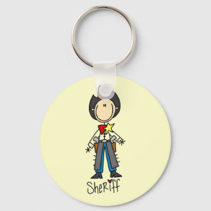 Porte-clés Chemises et Cadeaux de Shérif Cowboy