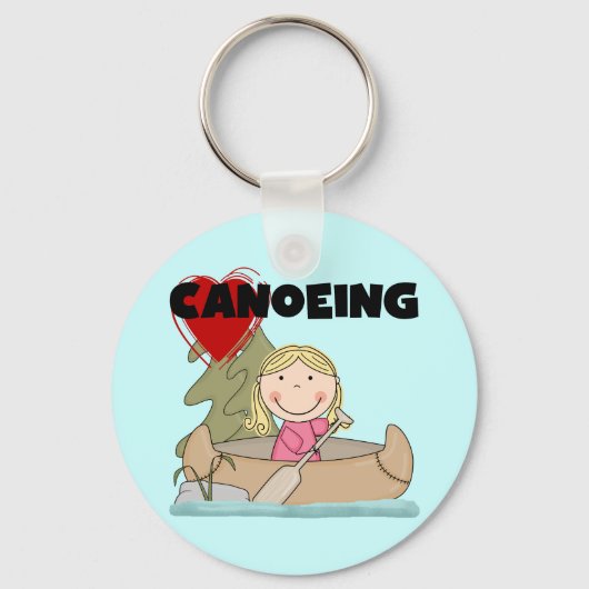 Porte-clés Chemises et cadeaux Heart Canoeing (Recto)