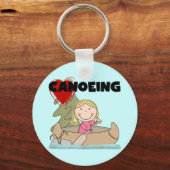 Porte-clés Chemises et cadeaux Heart Canoeing (Recto)