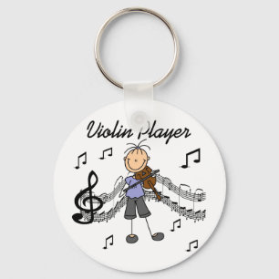 Porte-clés Chemises et Cadeaux pour Joueuse de Violon en Bâto