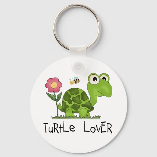 Porte-clés Chemises et cadeaux Tortue Lover (Recto)