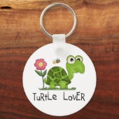 Porte-clés Chemises et cadeaux Tortue Lover (Recto)