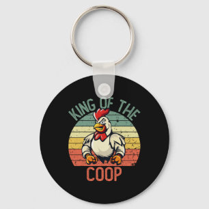 Porte-clés Chemises Hard Daddy pour hommes Roi Poulet du Coop