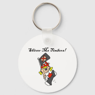 Porte-clés Chemises Shiver Me Timbers et Cadeaux
