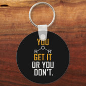 Porte-clés Chemistry Pun - Ether Get It Or You Don't - Funny  (Recto)
