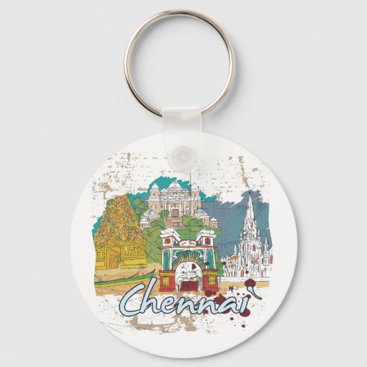 Porte-clés Chennai (Recto)
