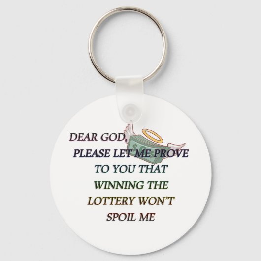 PORTE-CLÉS CHER DIEU (Recto)