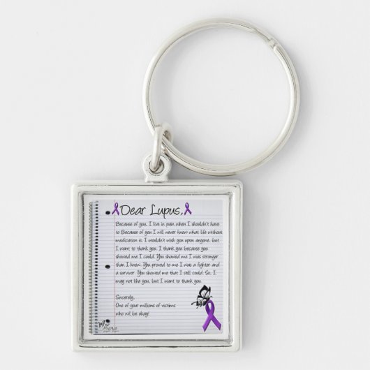 Porte-clés Cher Lupus. (Devant)