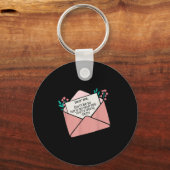 Porte-clés Cher moi ne sois pas si dur avec toi-même Insratio (Recto)