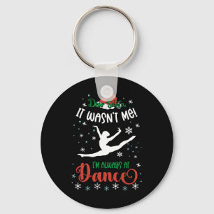 Porte-clés Cher Père Noël Ce N'était Pas Moi Je Suis Toujours