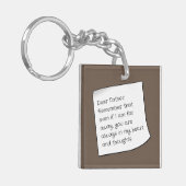 Porte-clés Cher Père Porte - clé (2) (Don de la distance) (Devant gauche)