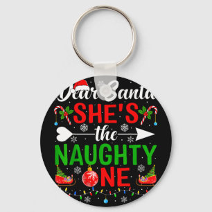 Porte-clés Cher santa le couple vilain Noël